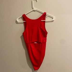 Red Bodysuit